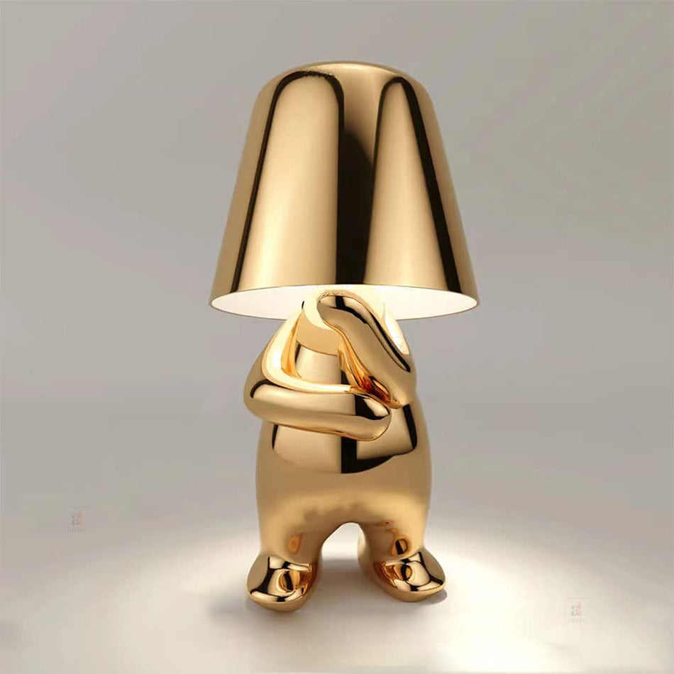 Golden Bunny Table Lamp