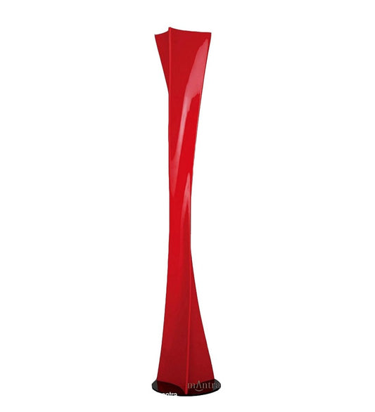TWIST Red Floor Lamp
