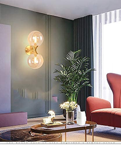 UP DOWN GLASS WALL LAMP