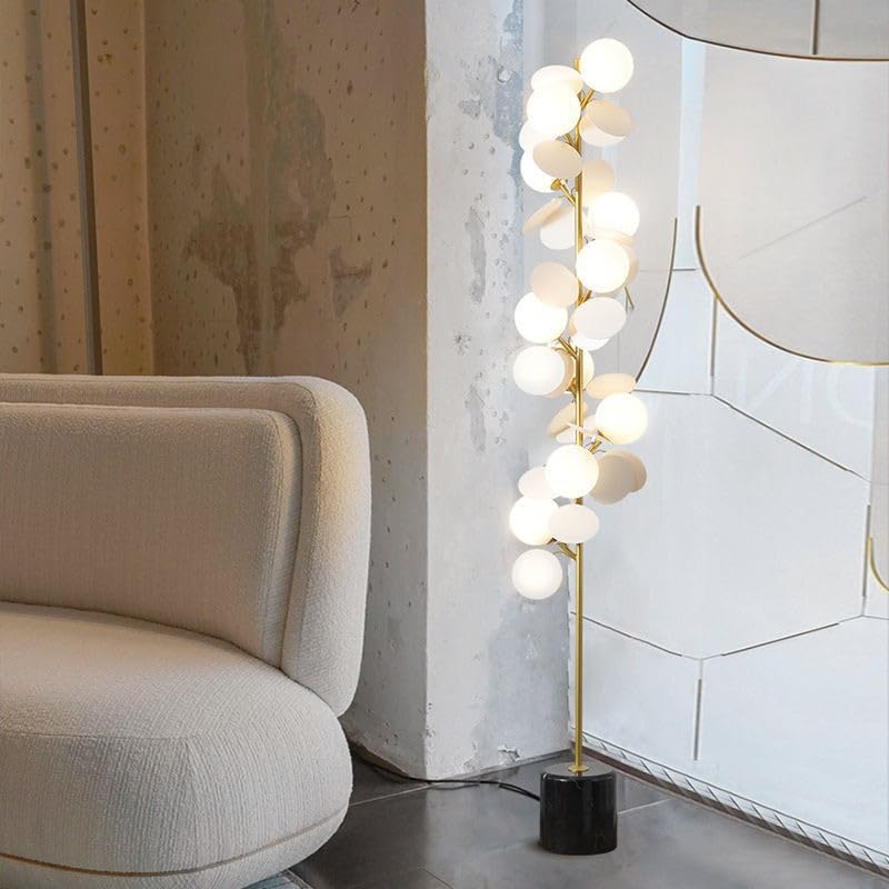 Gold Metal Floor lamp