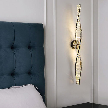 Modern Crystal Wall Light 80 cm