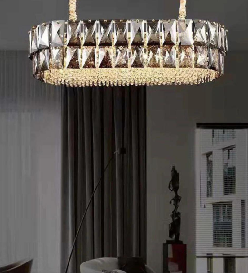 Stello Modern Round Crystal Chandelier