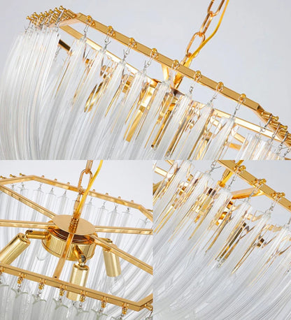 Aurora Gold Chandelier
