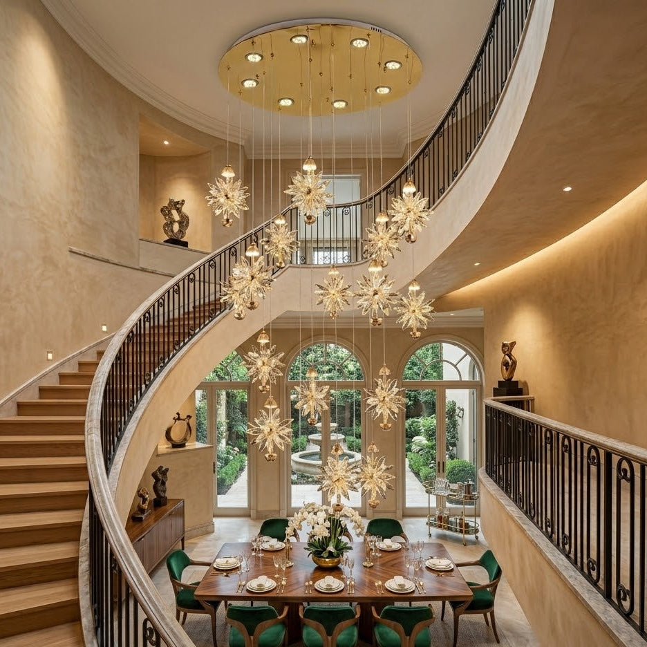 Bristol 20 Light Double Height Chandelier