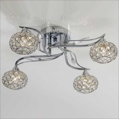 DIYAS IL30954 Leimo - 4 Light Ceiling Light