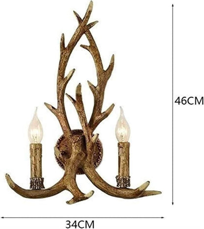 Deer Horn wall Light