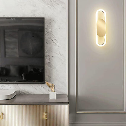 Oval Led Wall Light
