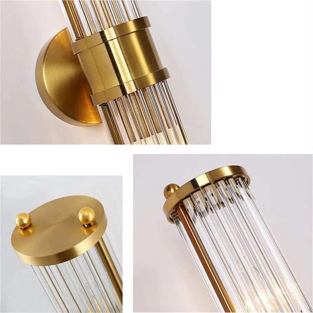 Gold Metal Wall Light