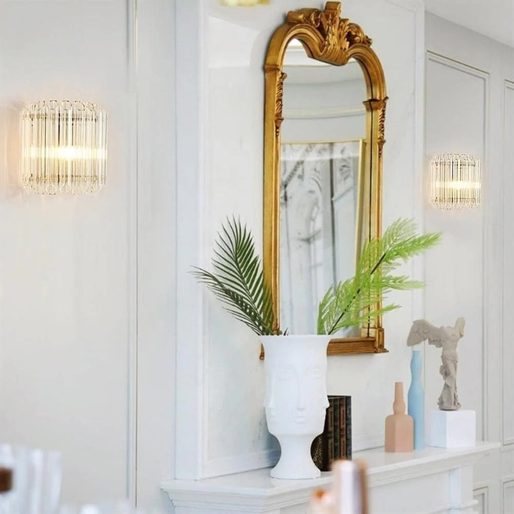 Crystal Metal Wall Lamp