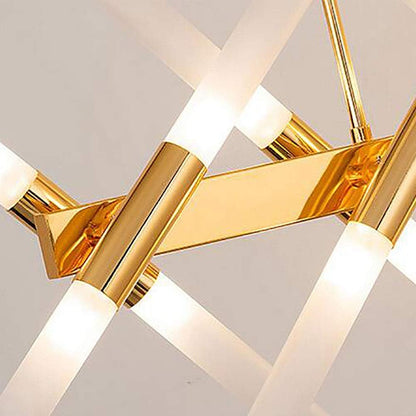 Deco Gold Chandelier