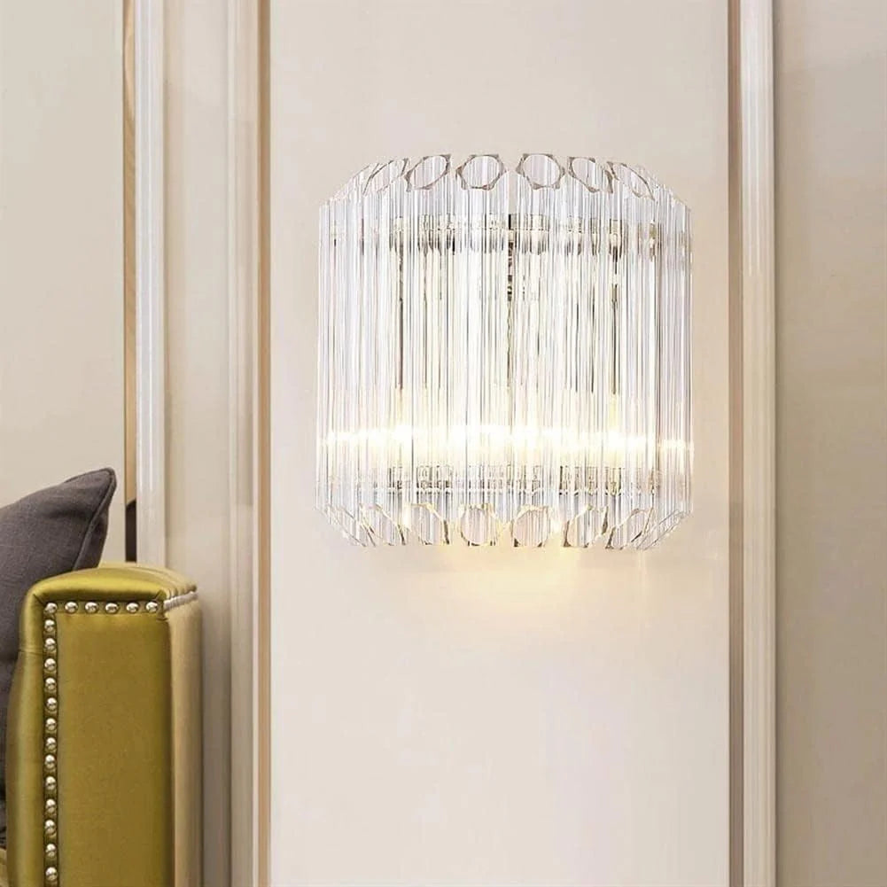 Crystal Metal Wall Lamp