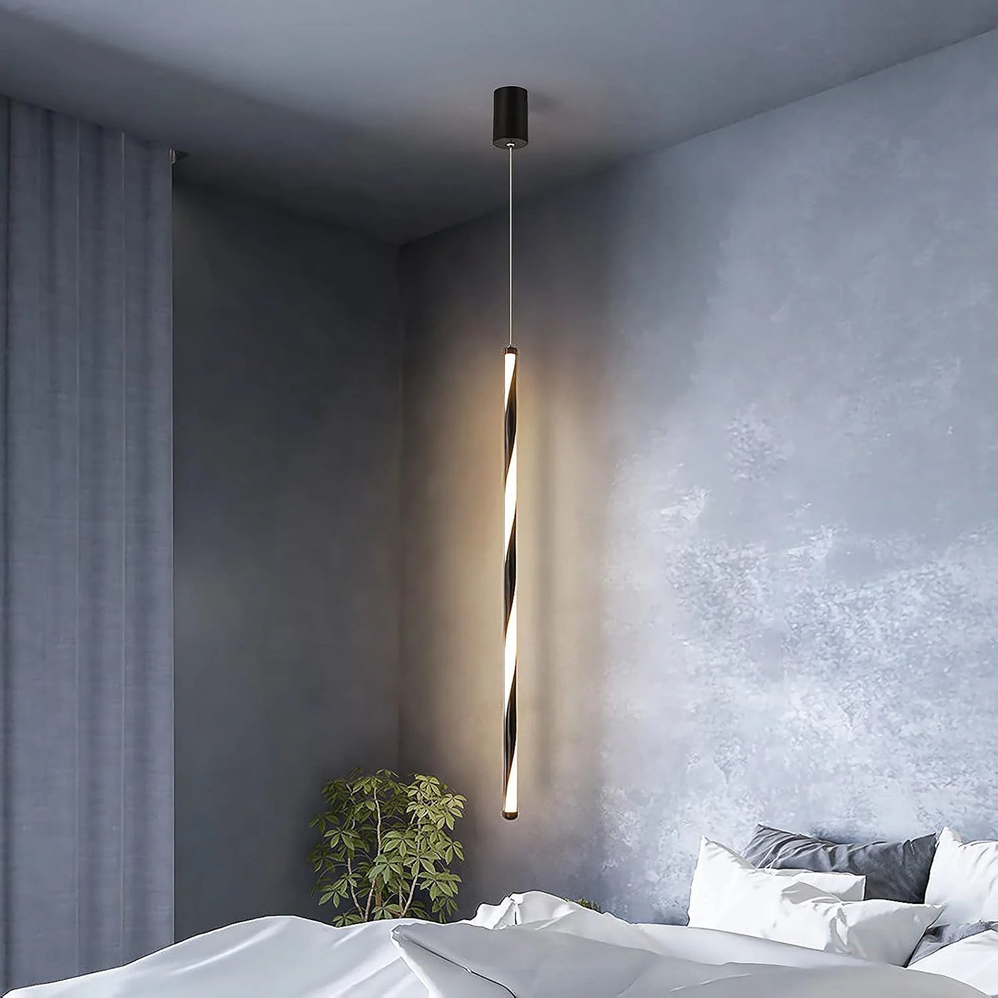 Black Modern Pendant Light