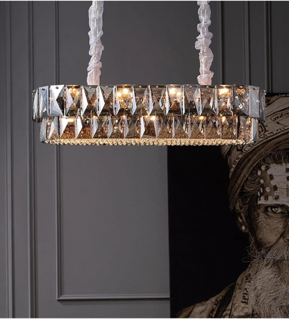 Stello Modern Round Crystal Chandelier