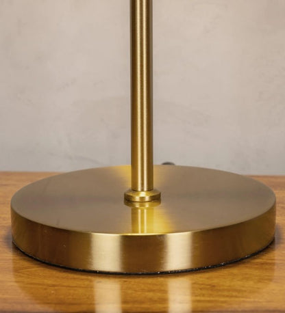 Smoke Glass LED Table Lamp