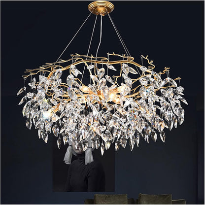 Modern Gold Crystal Chandeliers 100 CM