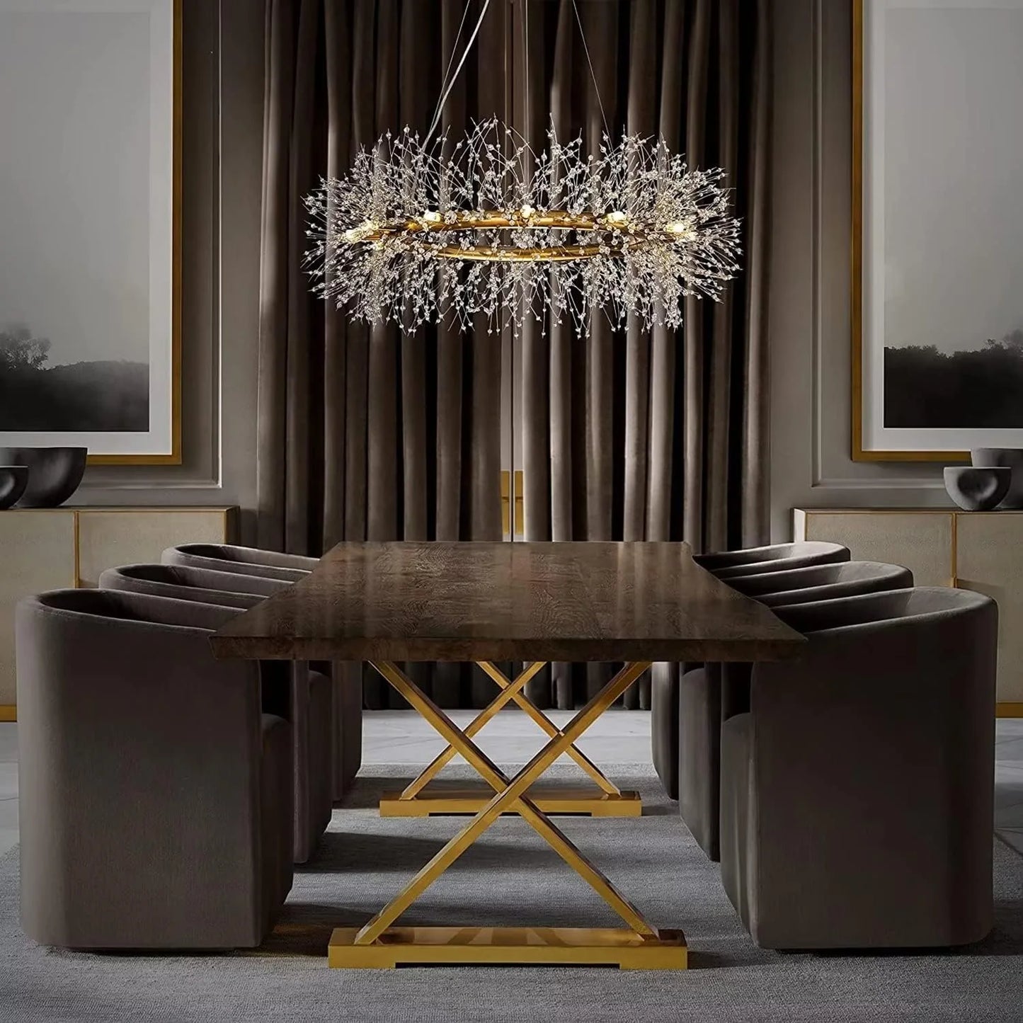 Crystal Modern Chandelier