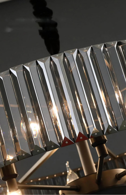 Black Luxury Crystal Chandelier