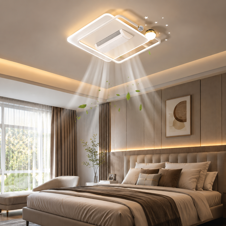 Easter Fan Chandelier