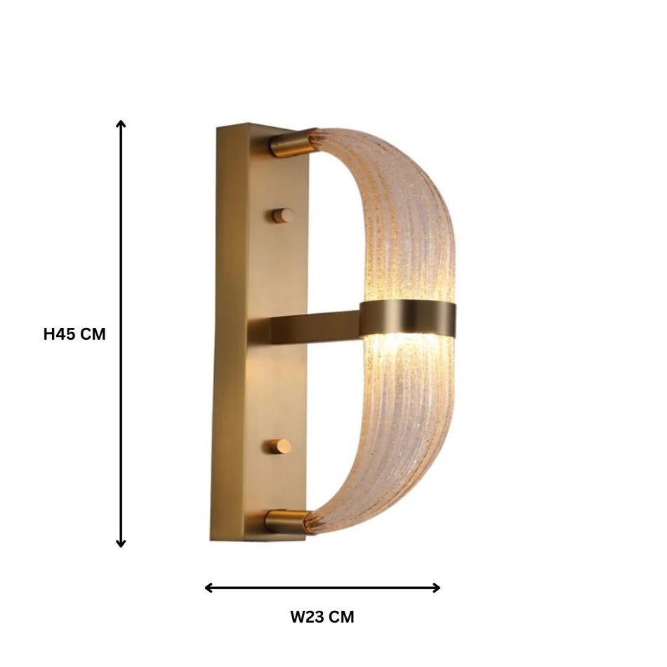 Modern Artistic Glass Wall Light