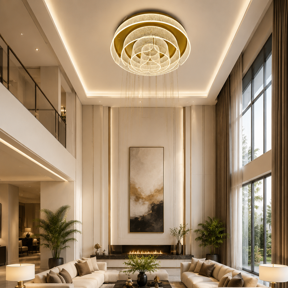 Cosmic Splendor Chandelier