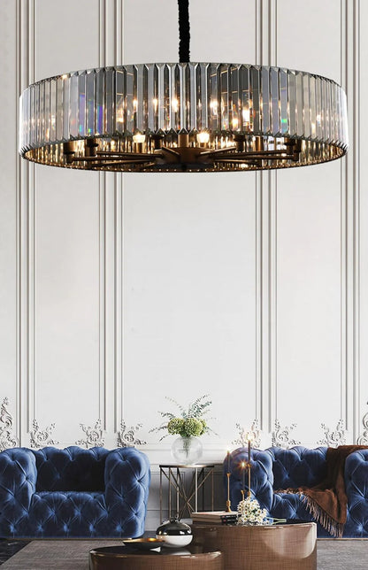 Black Luxury Crystal Chandelier