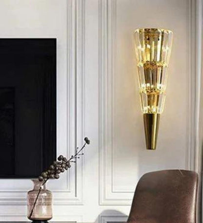 Castrillo Gold Wall Light Small