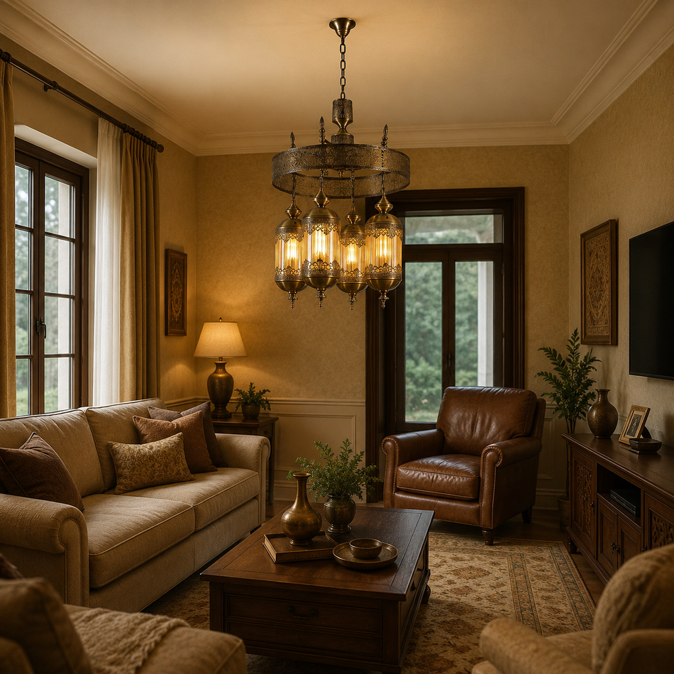 Moroccan Round Chandelier