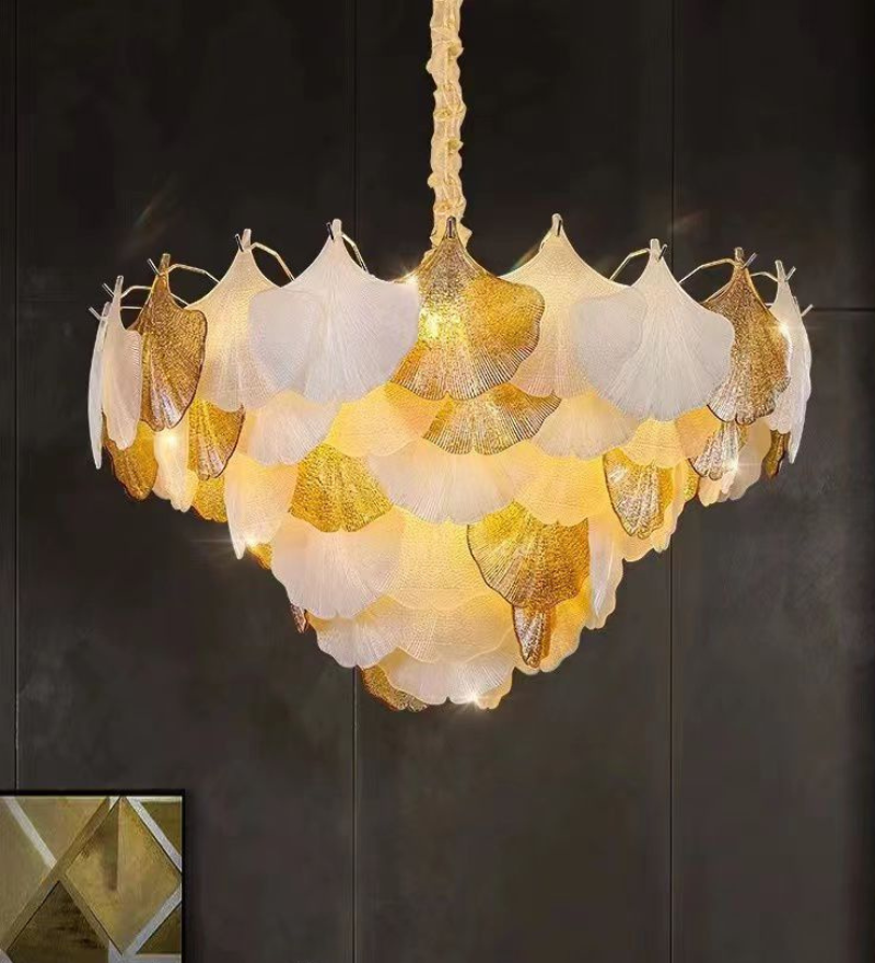 Stello Modern Round Crystal Art Chandelier - 80 CM