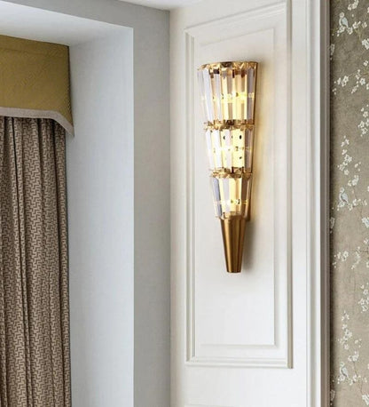 Castrillo Gold Wall Light Small