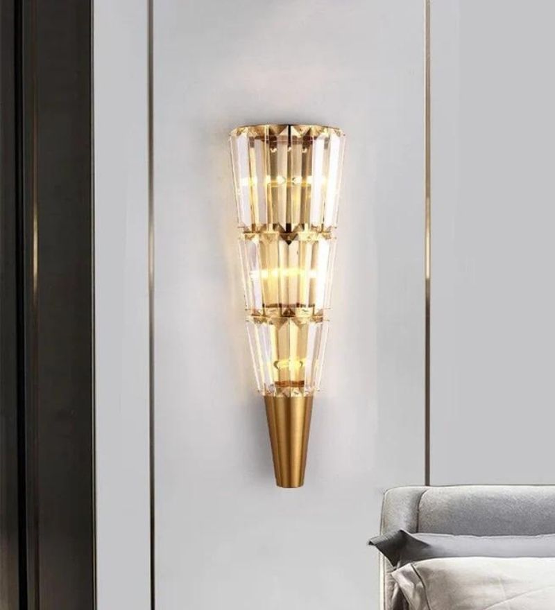 Castrillo Gold Wall Light Small