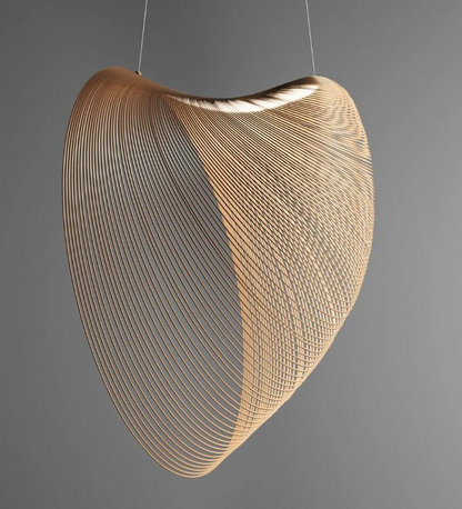 Stello Bamboo Ring Chandelier