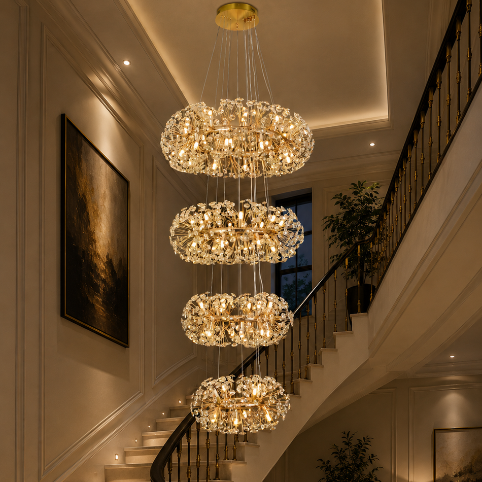 Ellie Double Height Chandelier