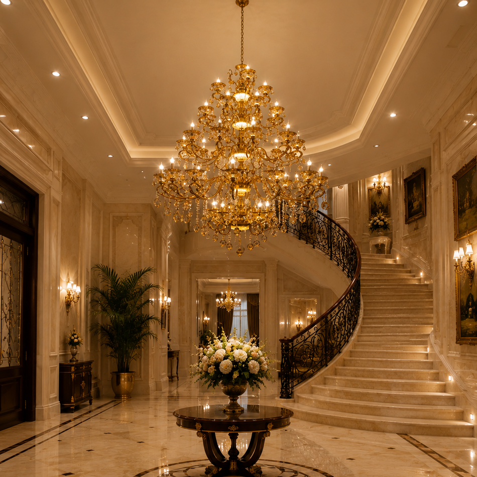 Royal Sypar 45 Lights Chandelier