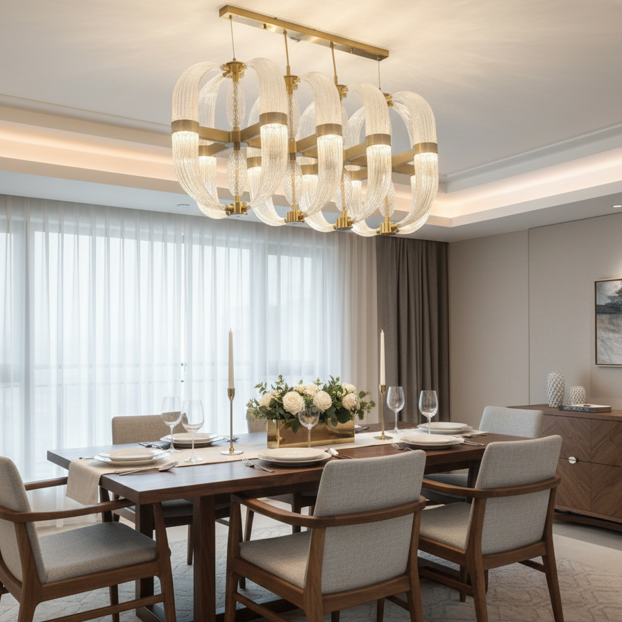 Modern Artistic Glass Chandelier