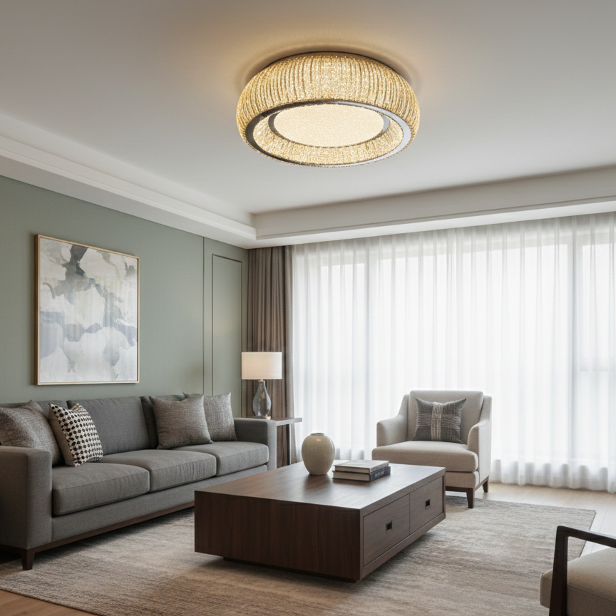 60 CM Crystal  Ceiling Chandelier