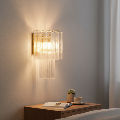 Stello Glass Wall Light