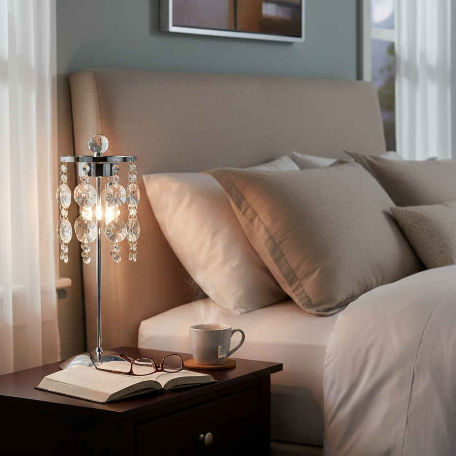 Nico Crystal Table Lamp