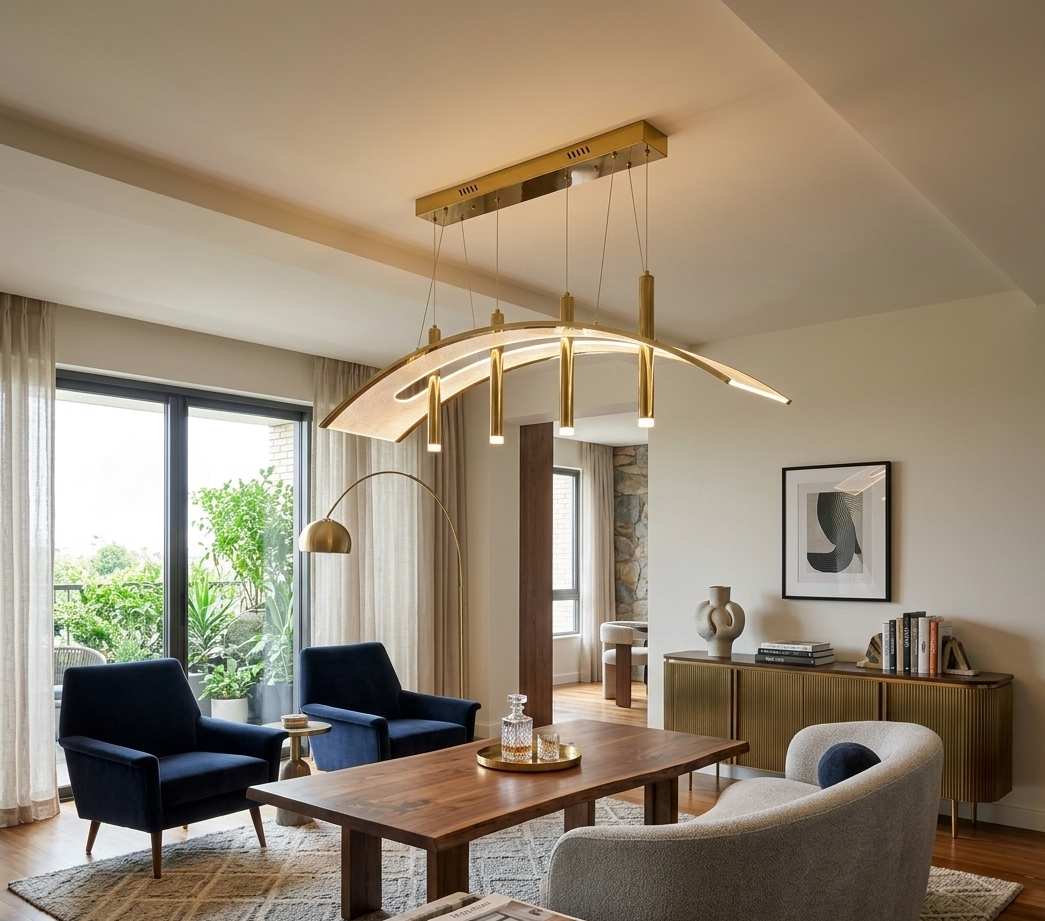 Arched Luxe Chandelier