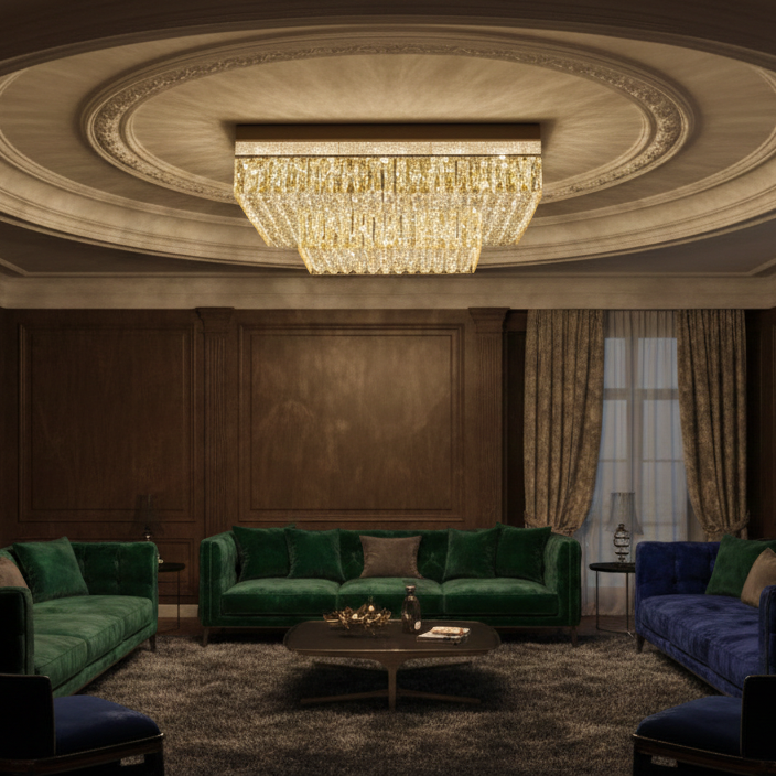 Crystal LED Ceiling Chandelier