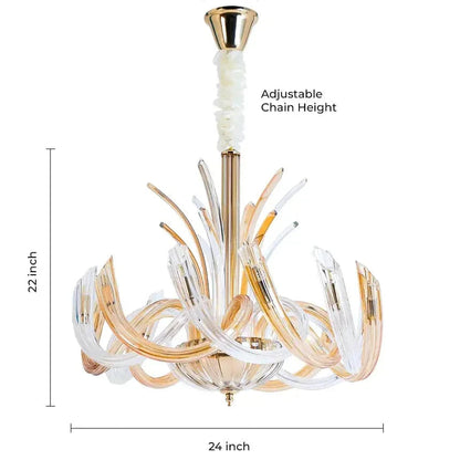 Golden Luxe Chandelier