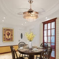 Lux Chandelier Ceiling Fan
