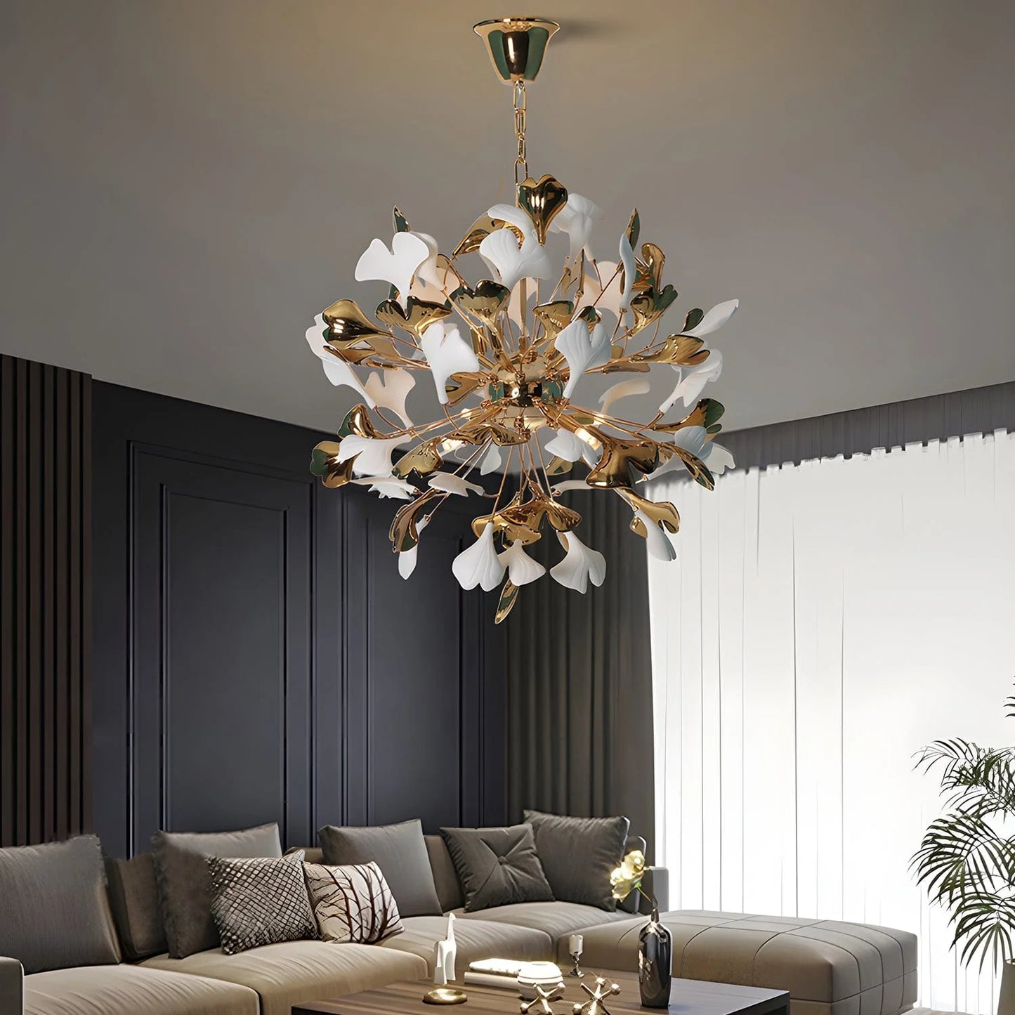 Ceramic Round Chandelier