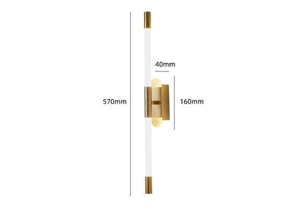 600 MM Linear Luxe Wall Lamps