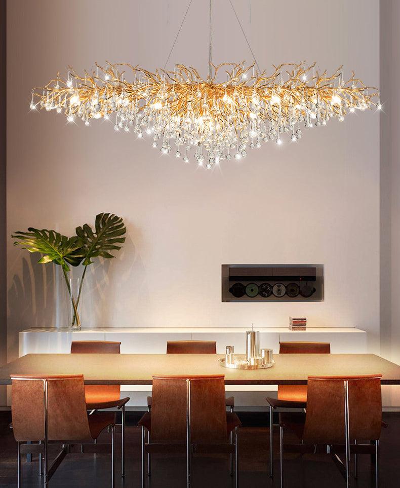 RAIN DROP MODERN CHANDELIER