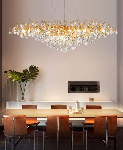 RAIN DROP MODERN CHANDELIER