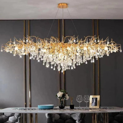 RAIN DROP MODERN CHANDELIER