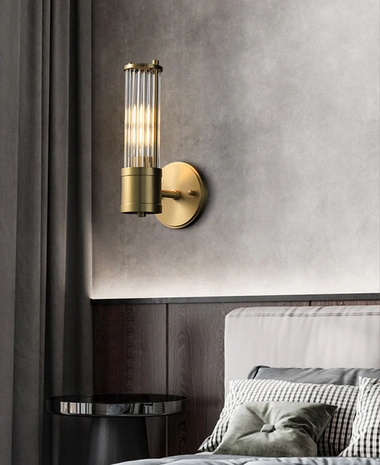 Gold Metal Wall Light