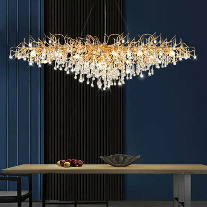 RAIN DROP MODERN CHANDELIER