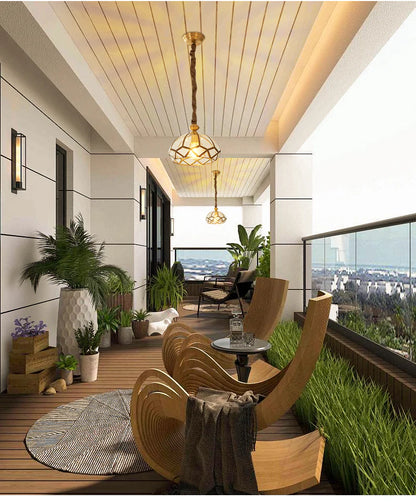 PrismGlow Pendant – Vintage Glamour in Geometric Elegance