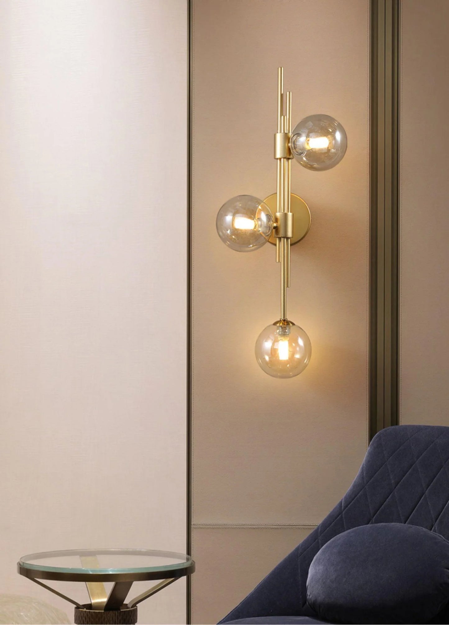 Modern Glass Ball Wall Light
